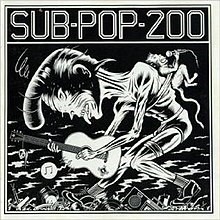 sub pop 200 compilation front cover