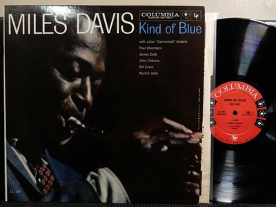 miles davis vinyl record kind of blue