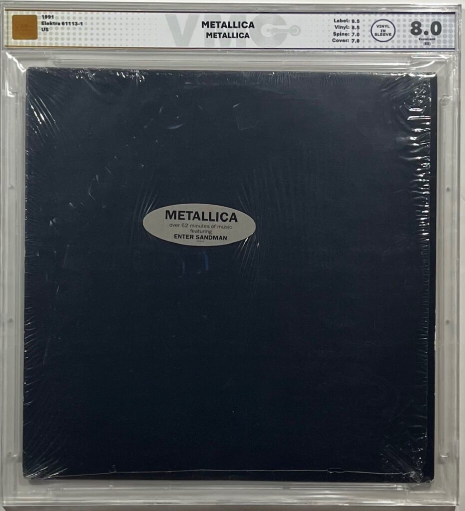 metallica blaack album graded by VMG