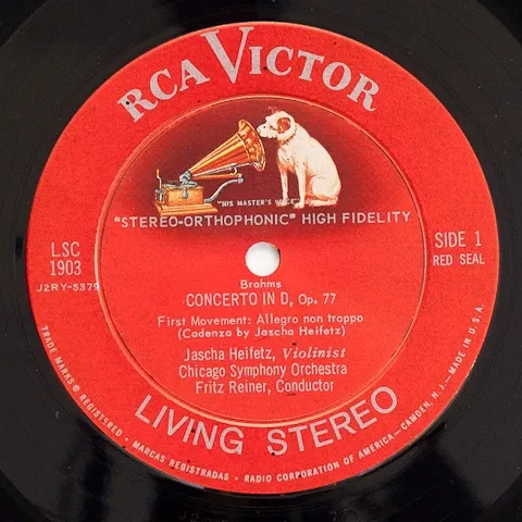 rca victor "shadowed dog" label