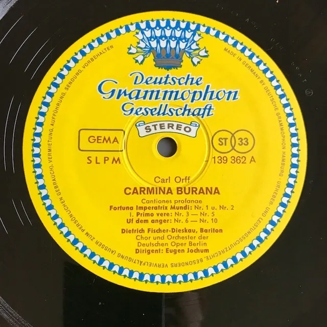 deutsche grammophon "tulip" label