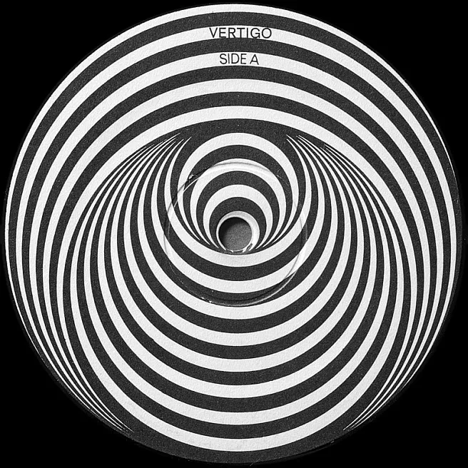 vertigo "swirl" label