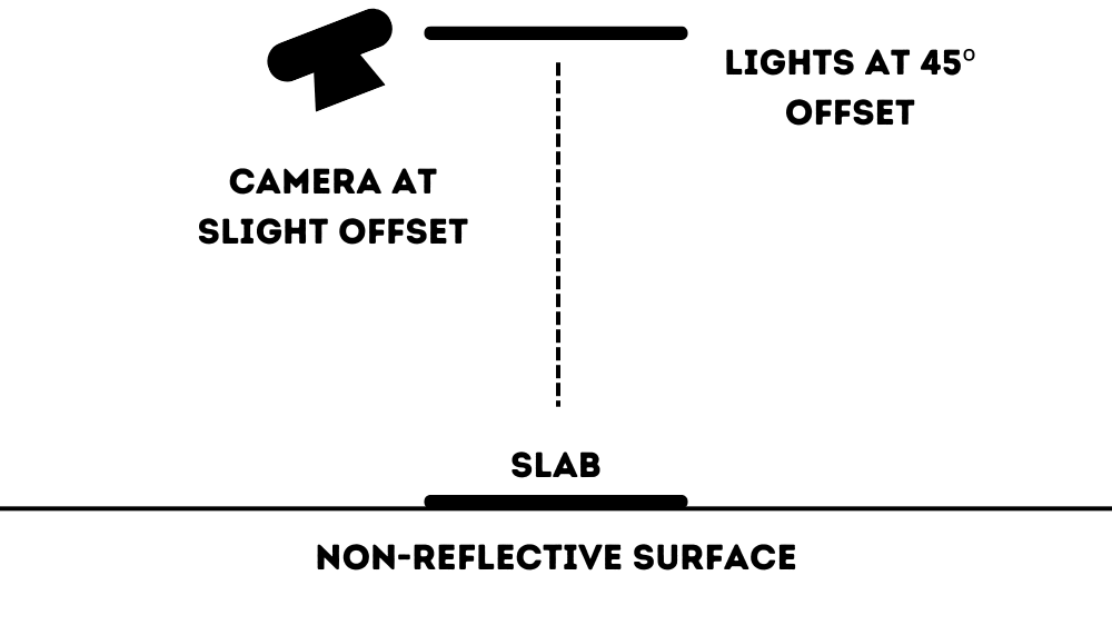 vintage media grading (VMG) slab photo tutorial. property of Vintage Media Grading.