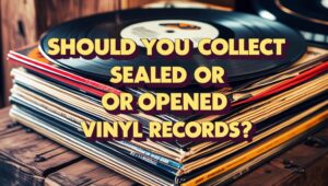 sealed vs. opened vinyl records